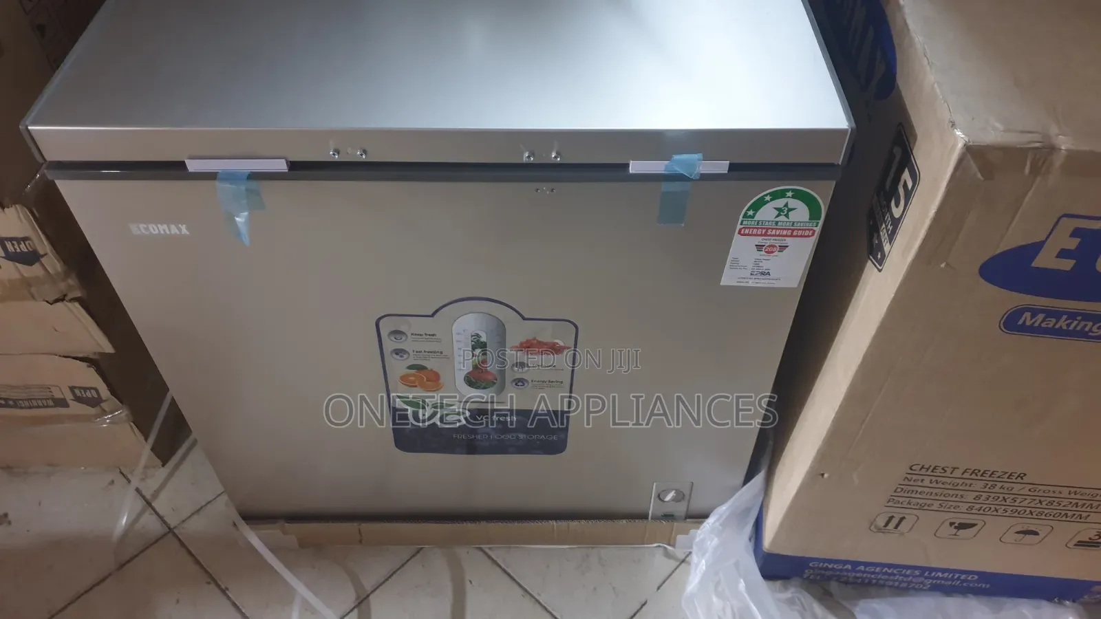 Ecomax Bd-219 219l Chest Freezer