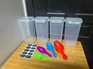 4pcs Food Containers 2800ml Each