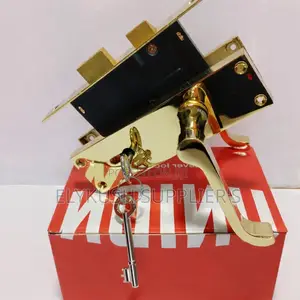 Scroll Handles Flash Door Lock