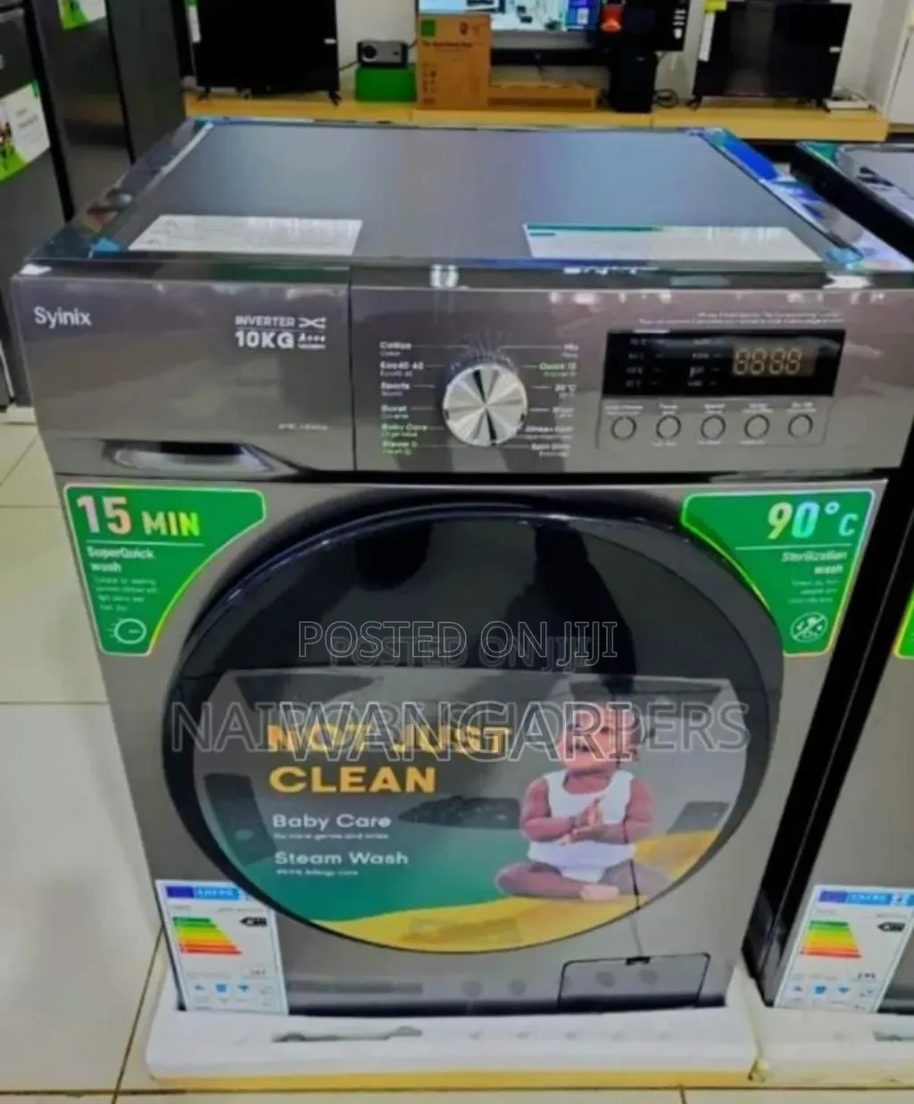 With Timer Synix 10kgs Washing Machine