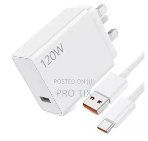 Xiomi 120w Charging Adapter Usb/Type
