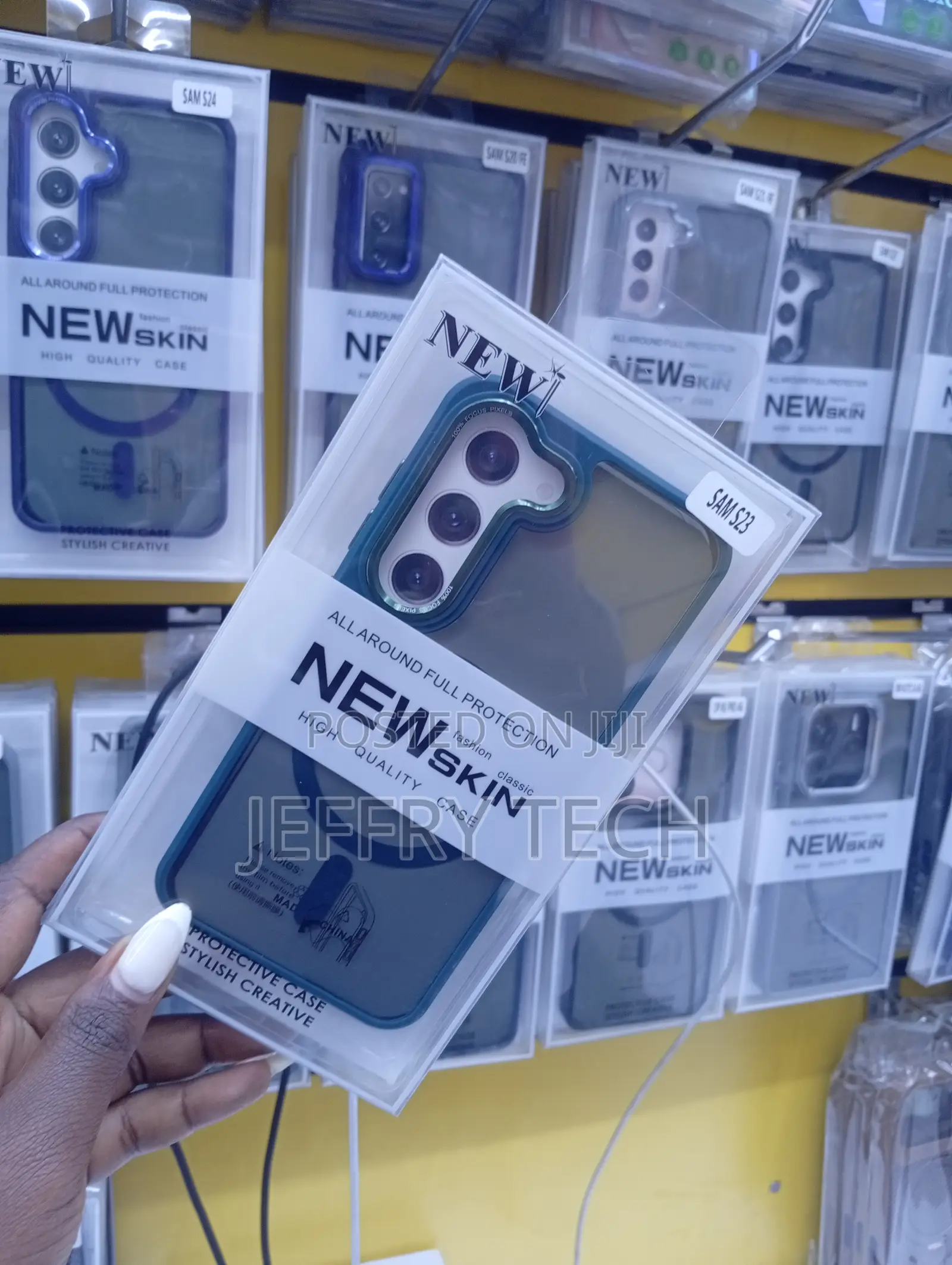 Newskin Branded Protective Case Designed for the Samsung Galaxy S23.