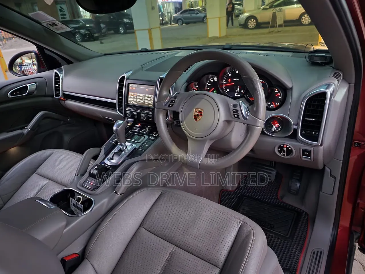 Porsche Cayenne Diesel 4dr SUV AWD (3.0L 6cyl Turbodiesel 8A) 2014 Red