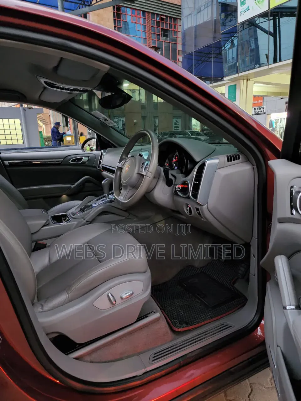 Porsche Cayenne Diesel 4dr SUV AWD (3.0L 6cyl Turbodiesel 8A) 2014 Red