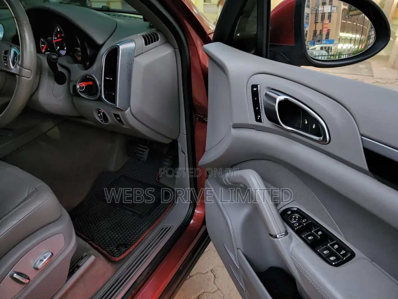 Porsche Cayenne Diesel 4dr SUV AWD (3.0L 6cyl Turbodiesel 8A) 2014 Red