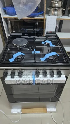 Black Elitevon 60*60 Standing Cooker. Clean