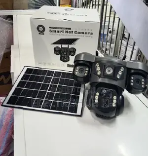 V380 3 Lens Solar Camera - 1080p Remote View