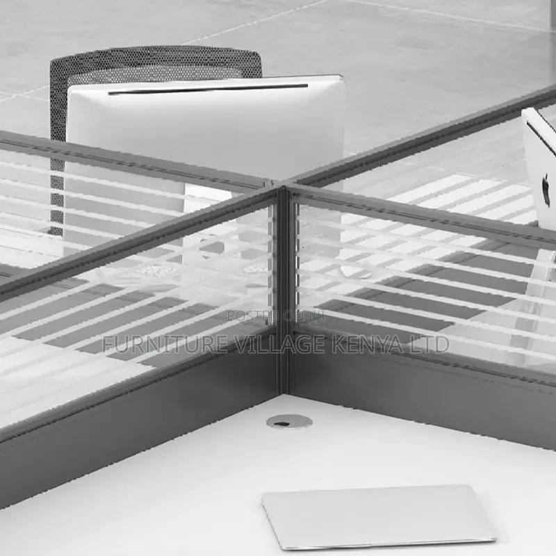 Office Workstation 6-Way Workstation With Storage