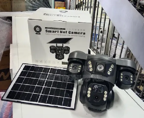 1080hdp Triple Lens V380 4g Solar PTZ Camera