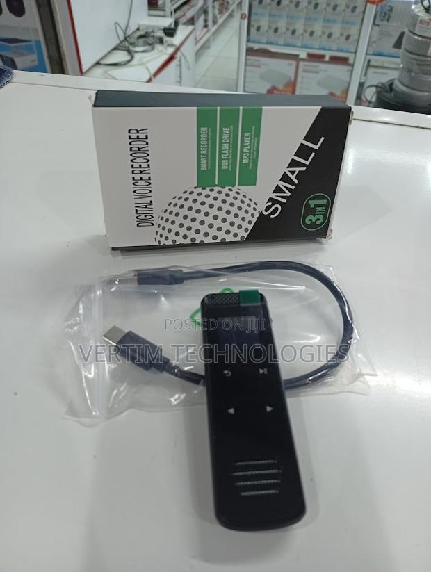 Inbuilt Rechargeable Battery Touch Screen Digital Audio Sound Recorder