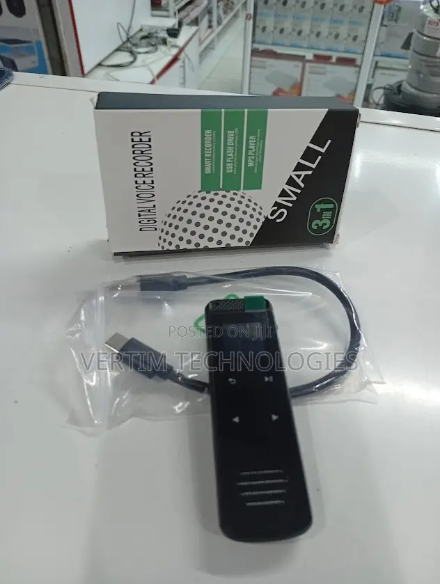 Inbuilt Rechargeable Battery Touch Screen Digital Audio Sound Recorder