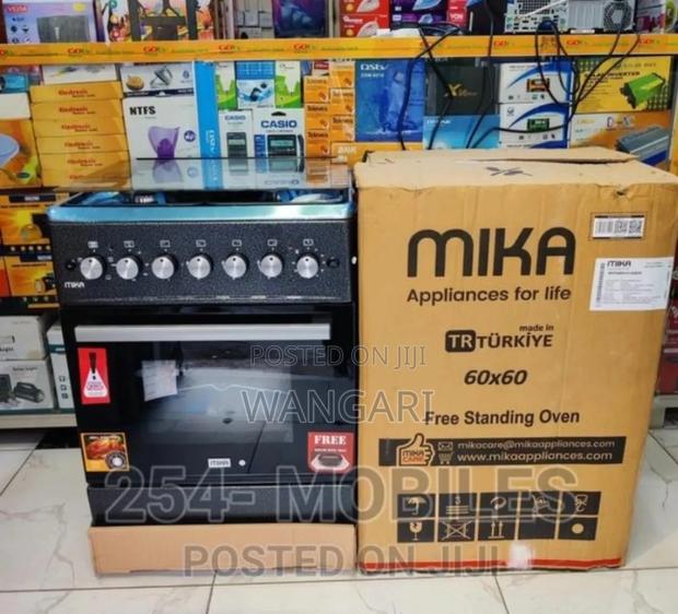 Colour Grey New Mika 60*60 Standing Cooker