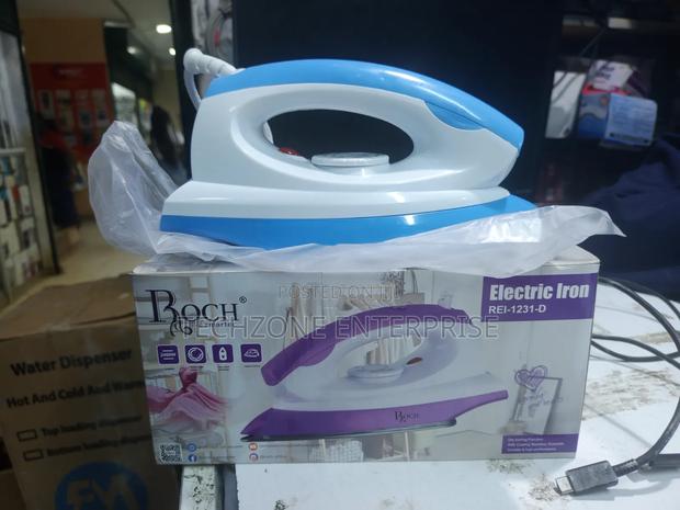 Roch Dry Iron Box With Nonstick Soleplate 