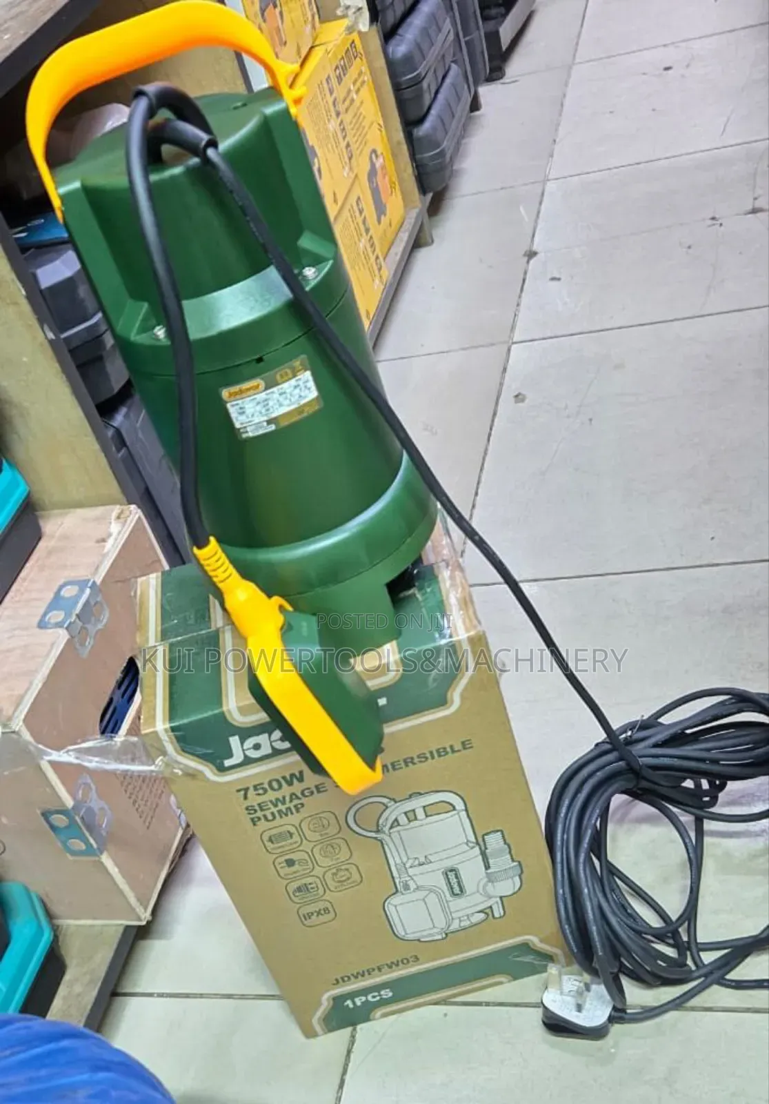 Jadever 1hp Sewage Pump / Sewage Pump