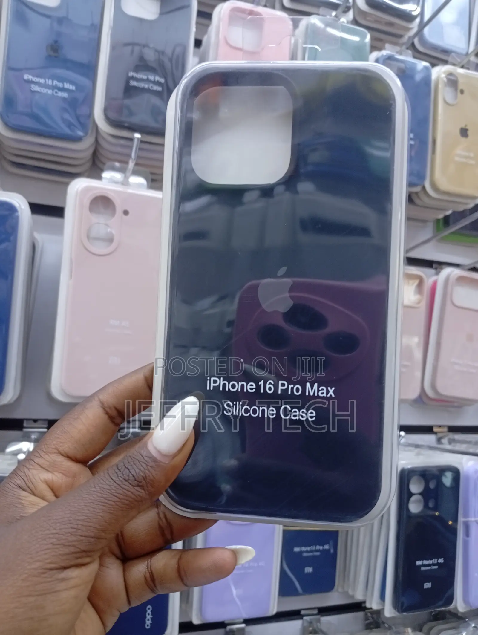, This Is a Silicone Protective Case for the iPhone 16 Pro Max