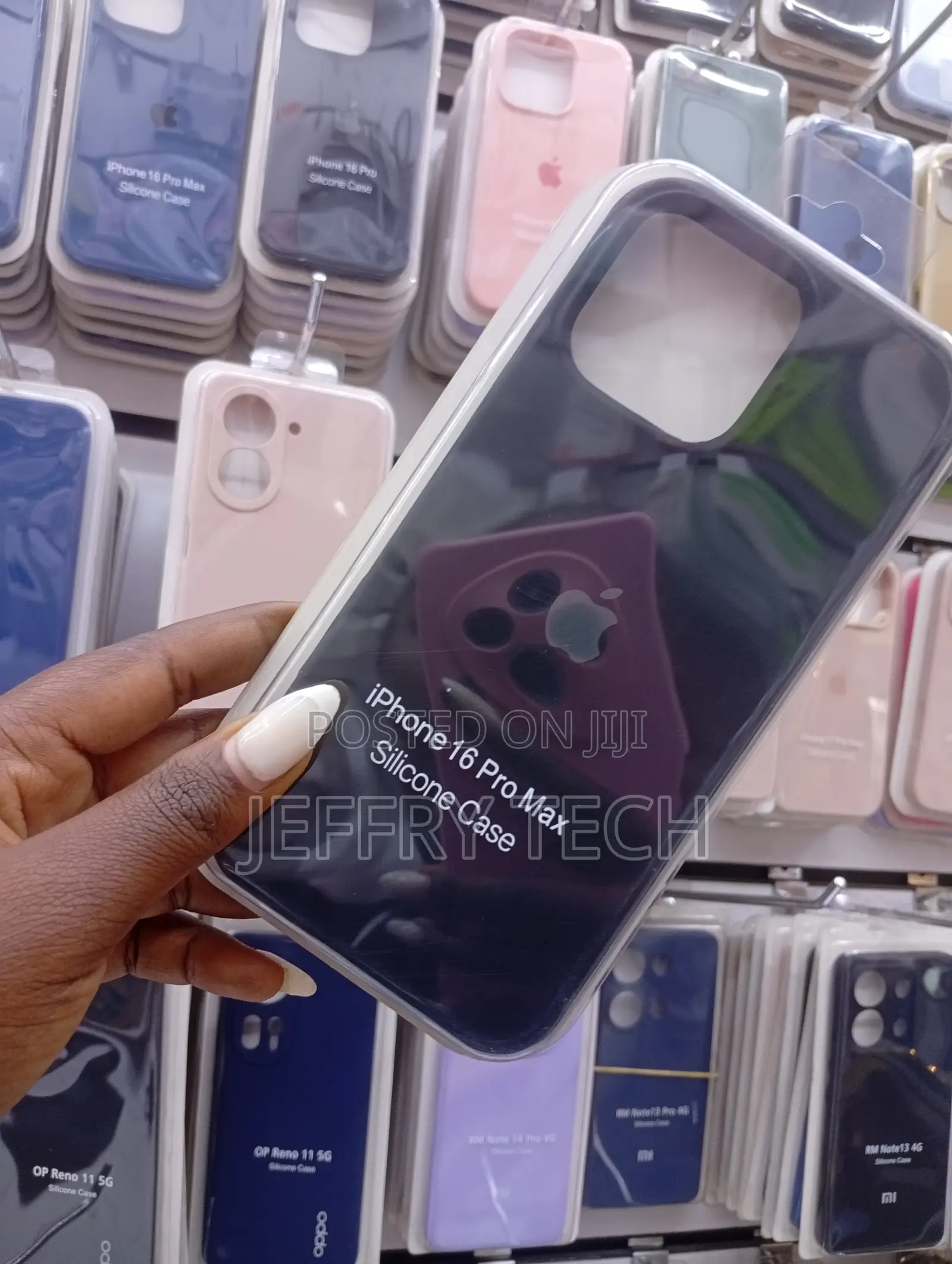 , This Is a Silicone Protective Case for the iPhone 16 Pro Max