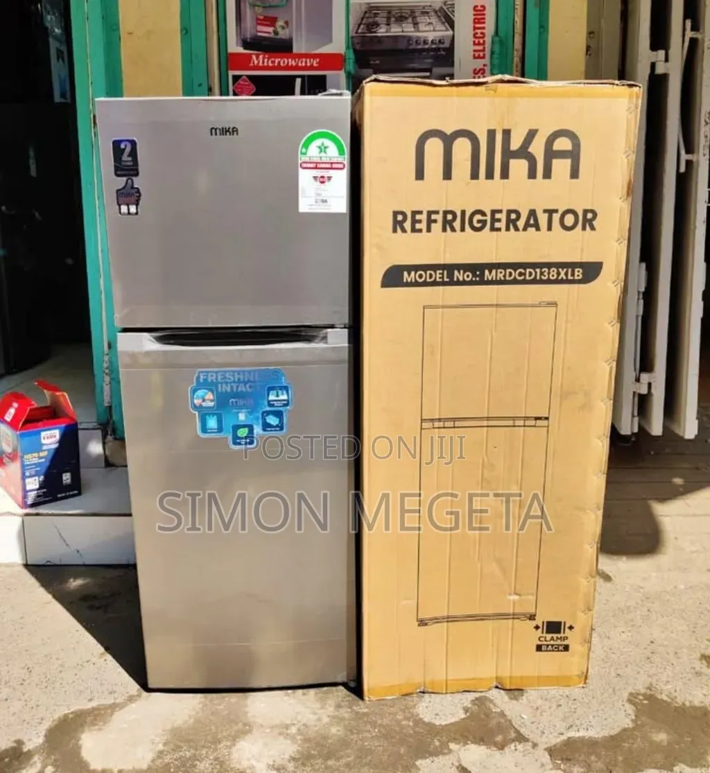 Brand New Mika 247l Double Door Fridge – Quiet, Efficient.