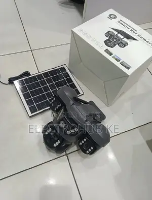 V380 4g Solar Camera 3 Lens - Smart Security Camera
