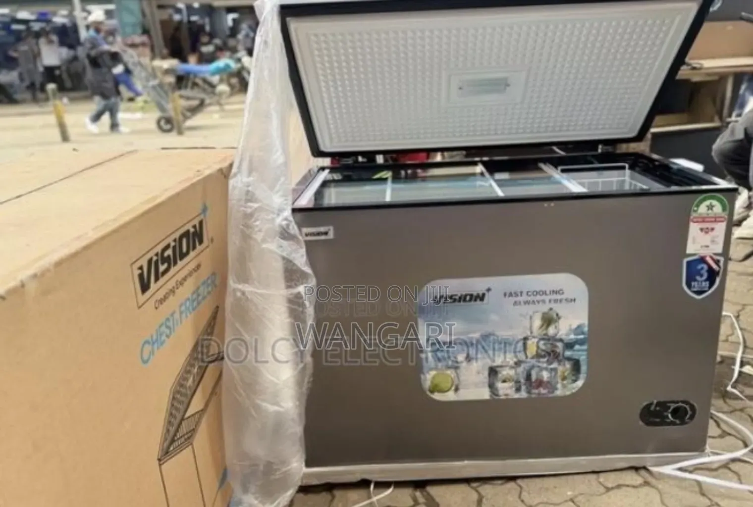 One Doored Vision 300l Freezer