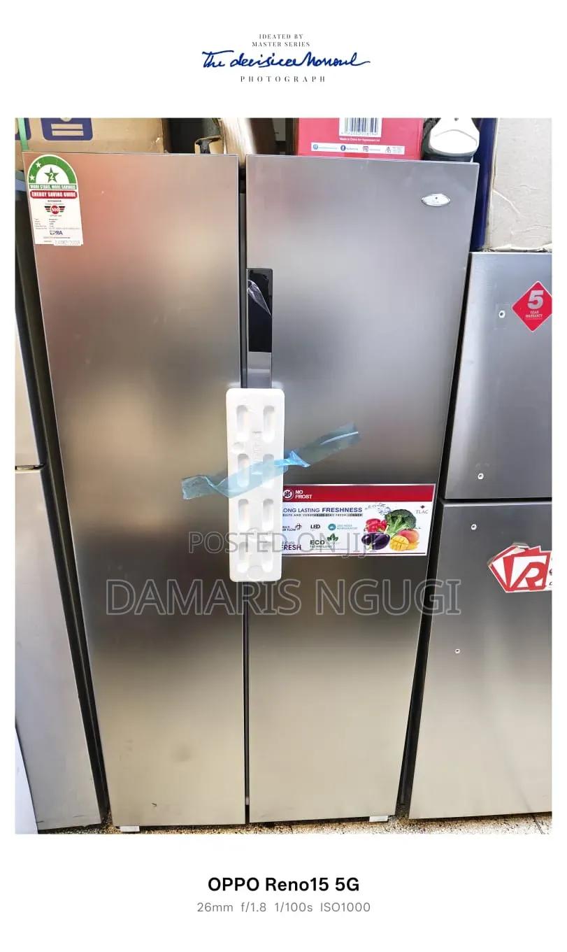 Tlac Brand New Side by Side Refrigerator