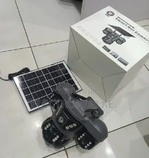 Triple Lens V380 Solar Camera-4g Outdoor CCTV