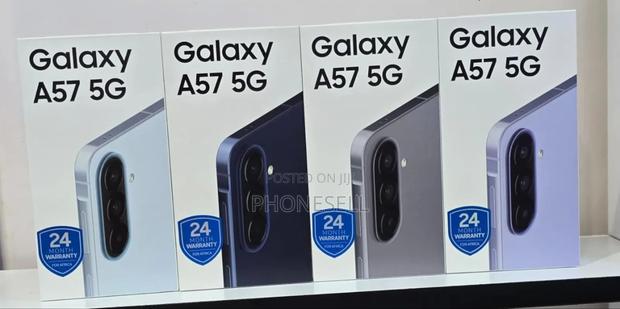 New Samsung Galaxy A57 128 GB Black - thumbnail 2