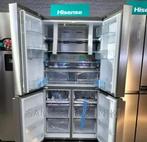 4doors Hisense 508l Side by Side Fridge