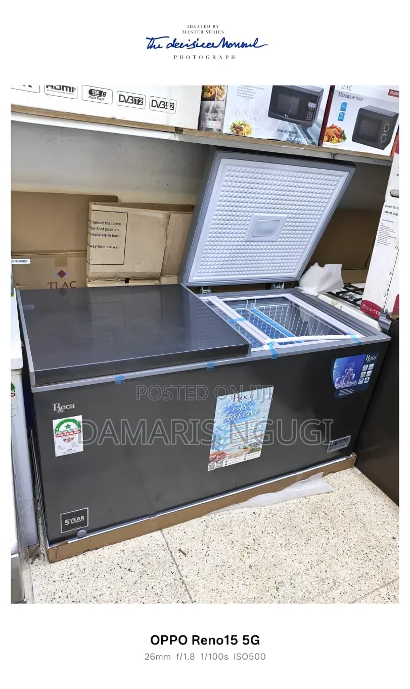Roch Double Door Deep Freezer