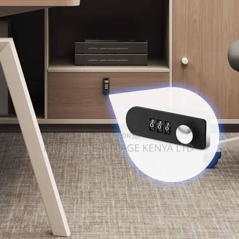 Office Desk; 1.6m Executive L-Shaped Office Table