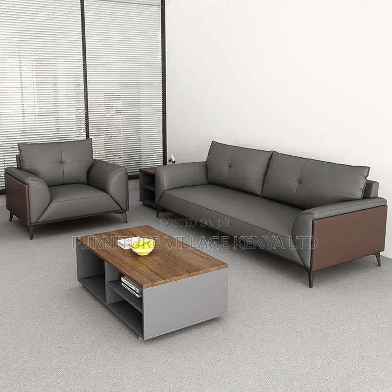 Office Sofa ;5-Seater High-Back Executive Office Sofa Se