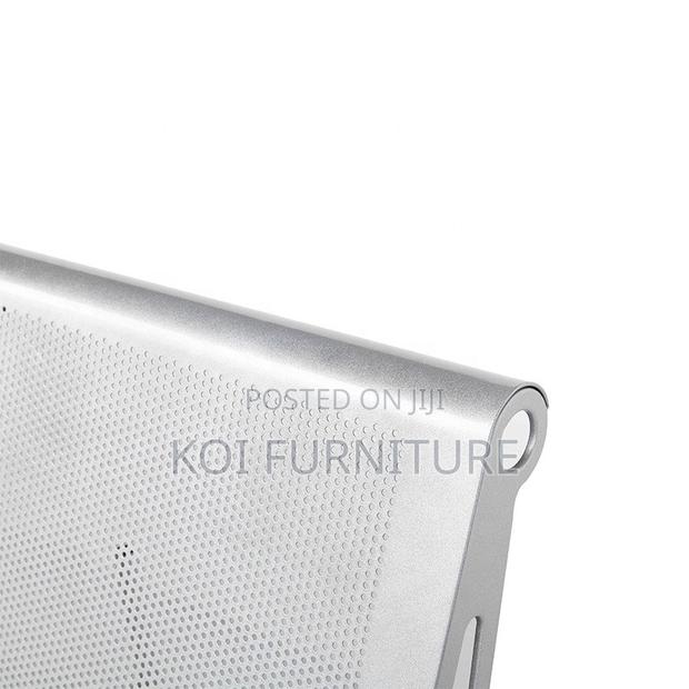 Office Bench; Three Seaters Heavy Gauge Metallic Reception Bench - thumbnail 5