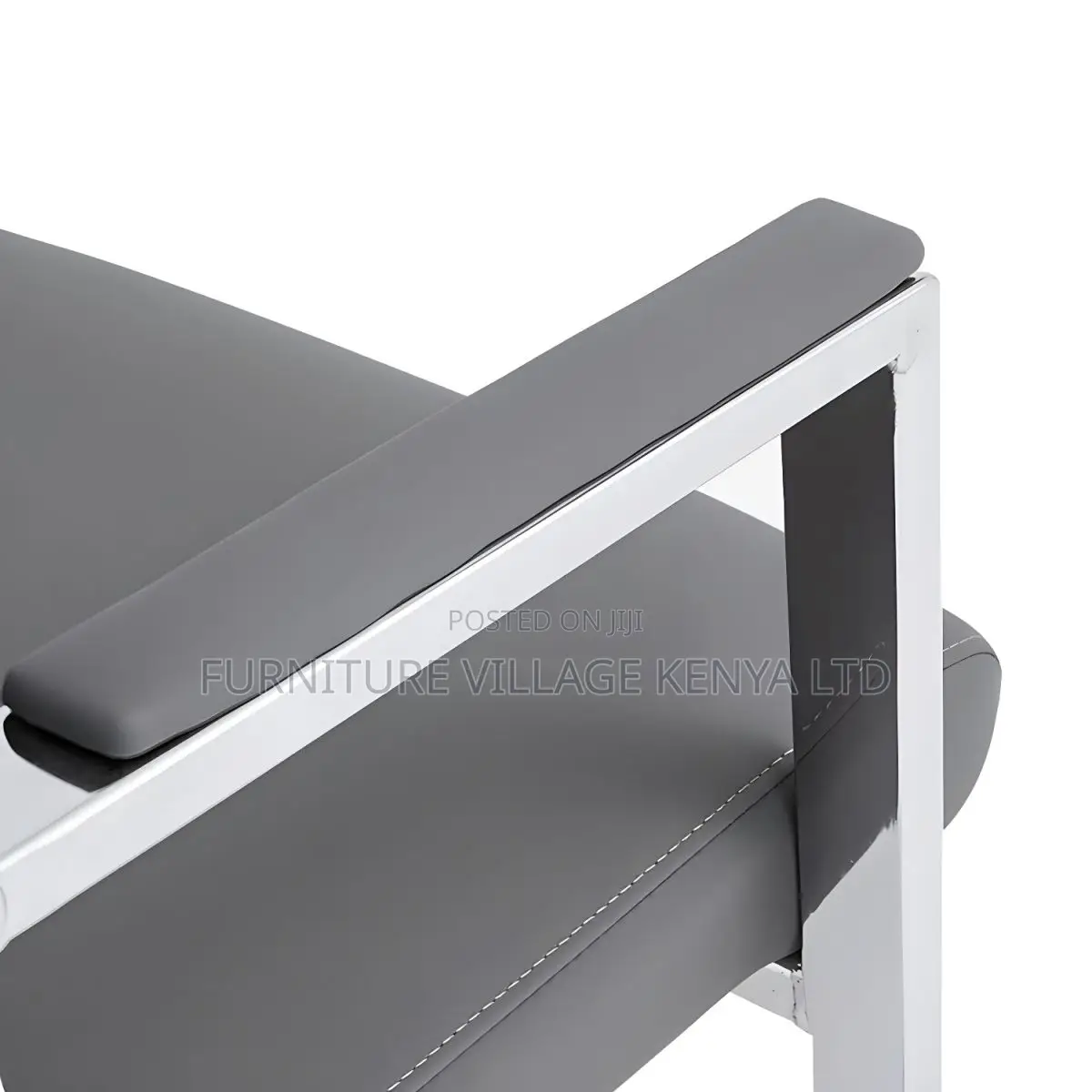 Office Chair; Modern Office Task Chair With Leather Back