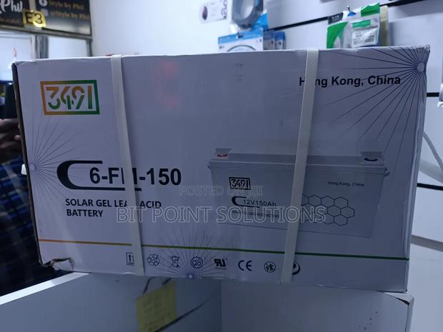 Solar Battery 12v by 150ah Lead Acid Battery