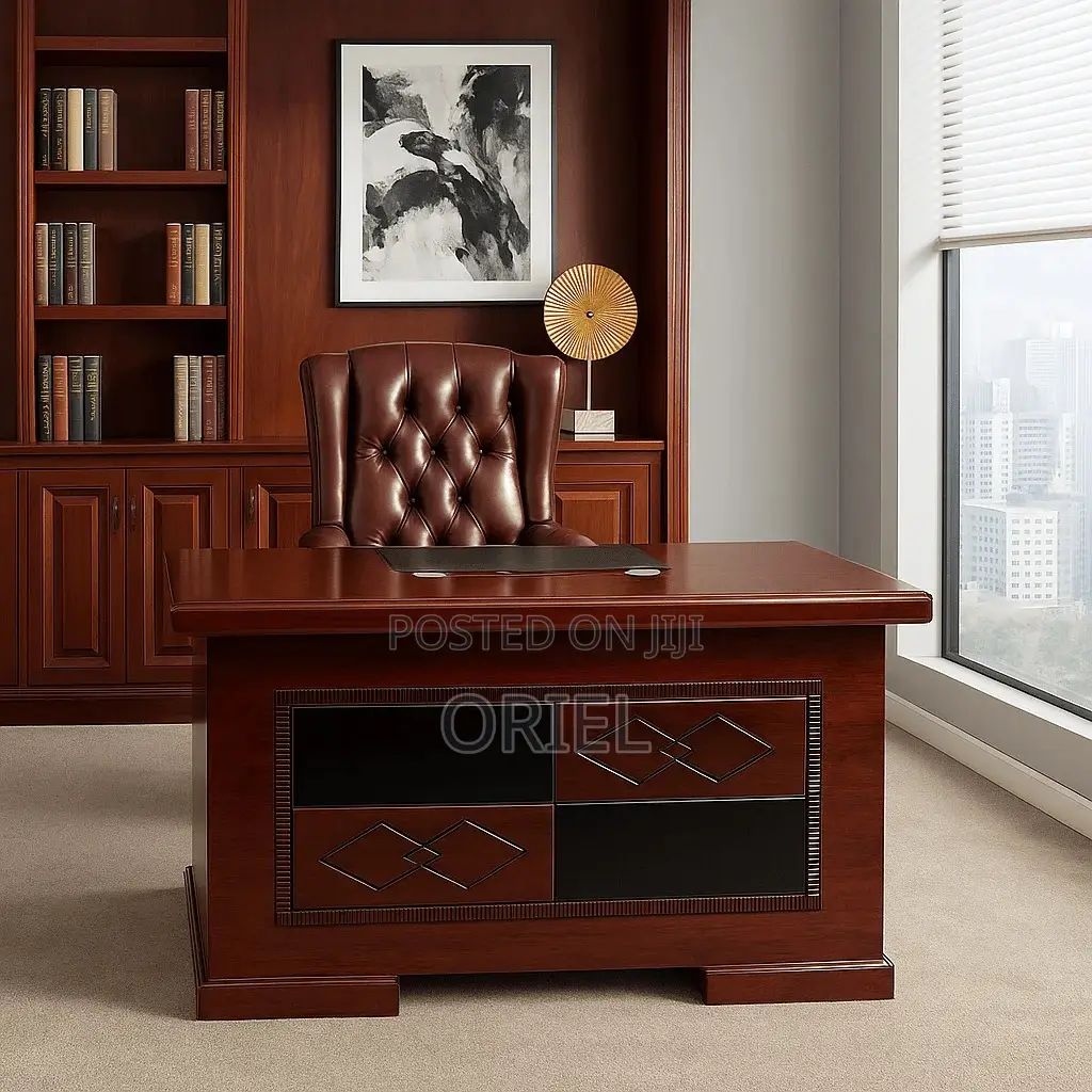 Modern Office Desk : 1.4m Corporate Office Staff Desk