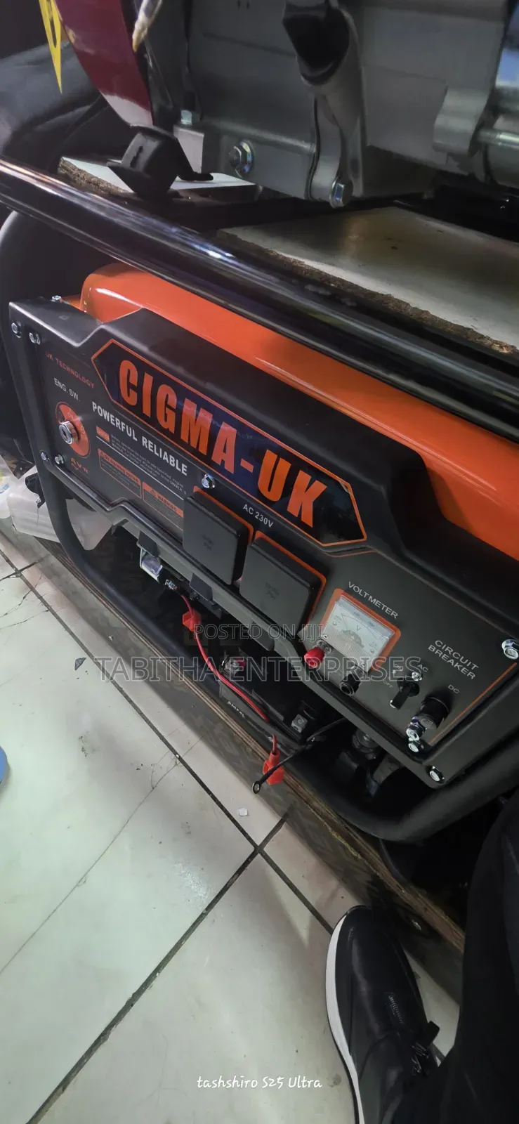 Cigma Petrol Generator 6.5kva