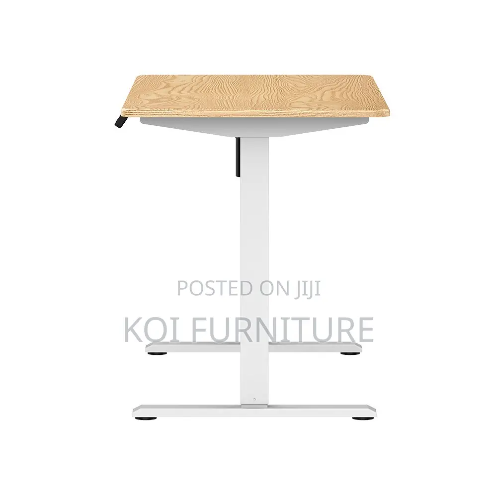 Office Desk; 1.2m Electric Adjustable Desk With Dual Height Mode