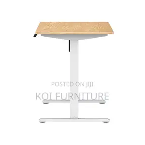 Office Desk; 1.2m Electric Adjustable Desk With Dual Height Mode