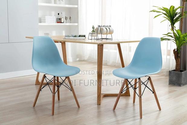Dining Chairs; Eames Non Padded Home Hotel Dining Chairs - thumbnail 5