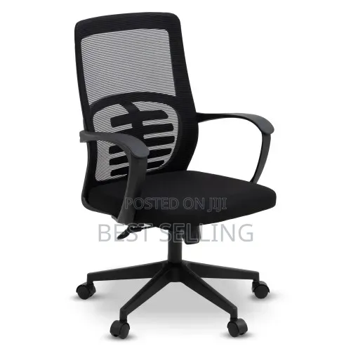 Low Back Black Breathing Chair