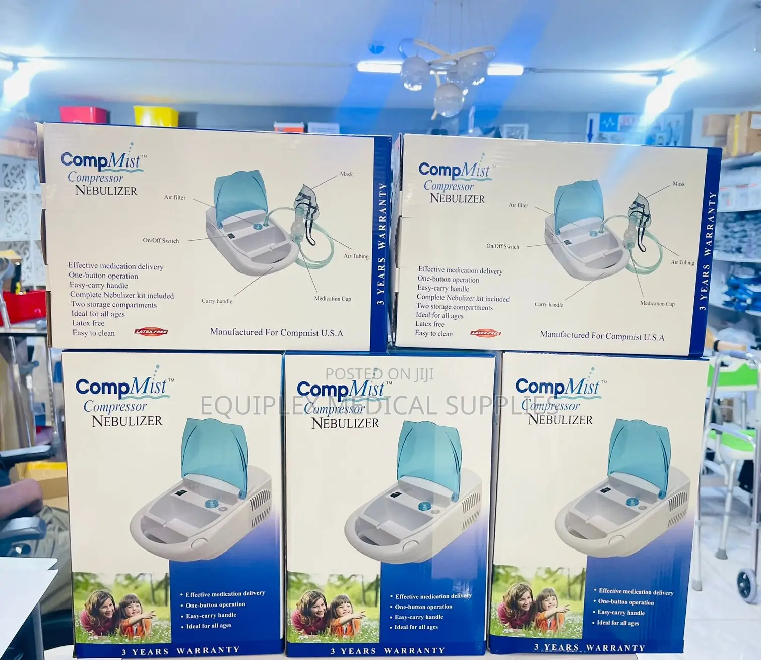 Compmist Compressor Nebulizer Back in Stock