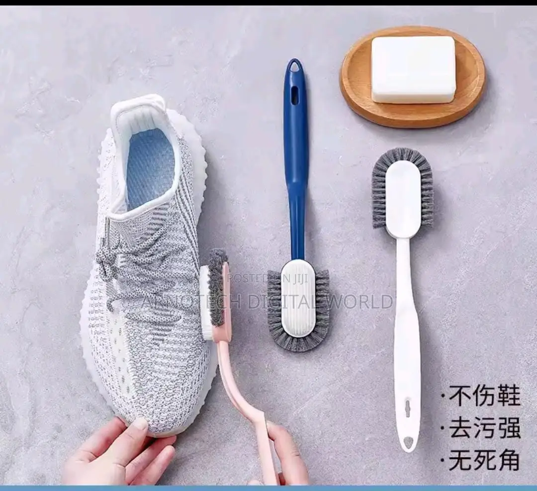 Soft-Bristle Shoe Cleaning Brush
