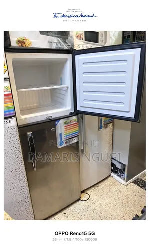 Rebune 213 Litres Double Door Fridge