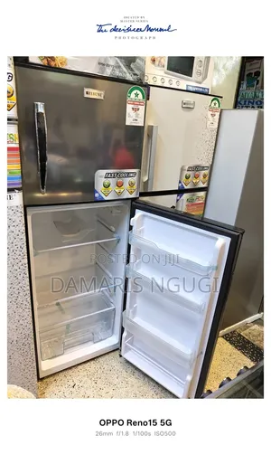 Rebune 213 Litres Double Door Fridge
