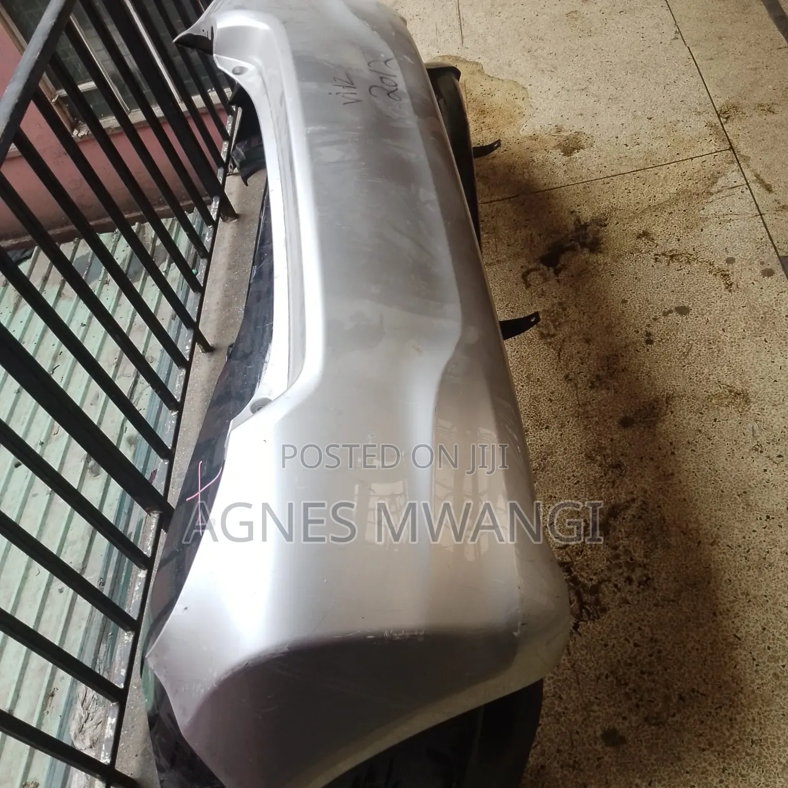 Vitz 2012 Rear Bumper