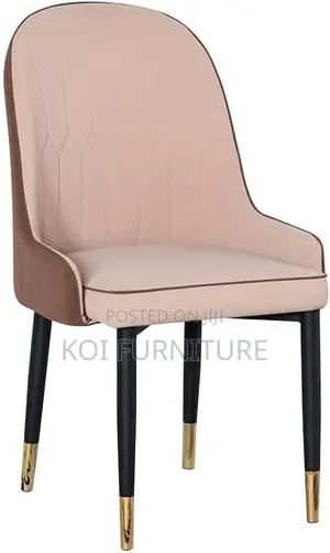 Dining Chairs; Leather Home Classic Dining Chair for Guests and Lounge
