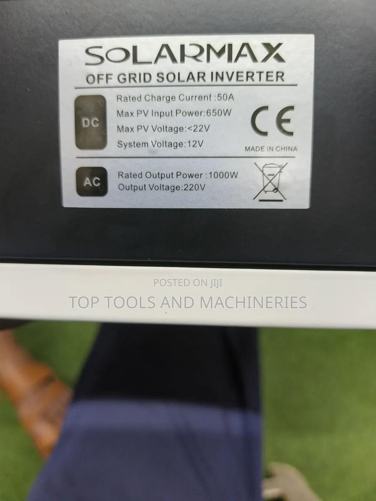 Solarmax 12v 1kva Off-Grid Solar Inverter