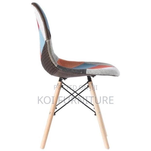 Dining Chairs; Eames Artful Designed Teal Dining Chair - thumbnail 3