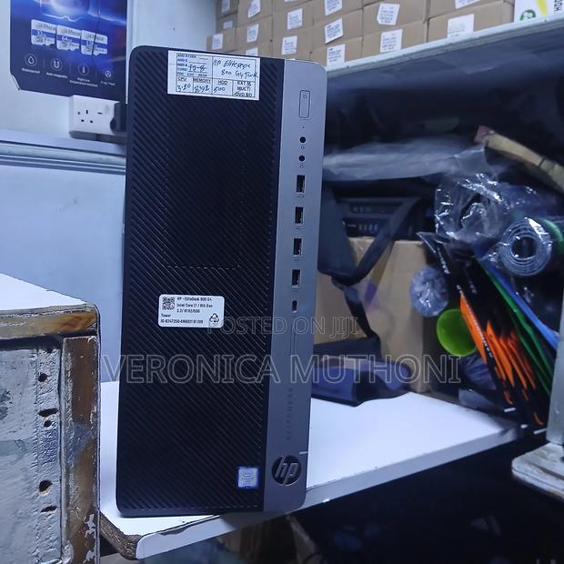 Desktop Computer HP EliteDesk 800 G4 8GB Intel Core i7 HDD 500GB
