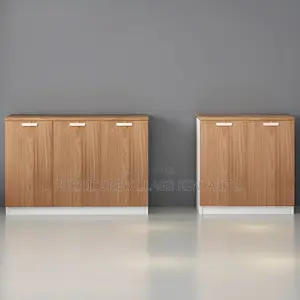 Office Cabinet;2-Door Swing Officecupboard With Shelves