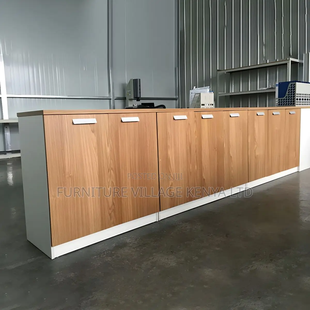 Office Cabinet;2-Door Swing Officecupboard With Shelves